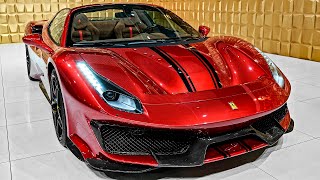 2021 Ferrari 488 Pista Spider in Beautiful SpecRosso Fiorano [upl. by Sprague]