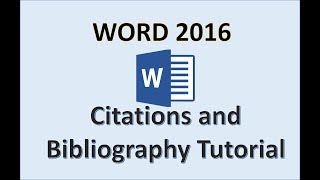 Word 2016  Bibliography References and Citation  How to Add Insert Make a Reference in Microsoft [upl. by Epillihp]