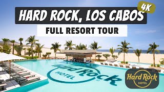 Hard Rock Hotel Los Cabos  Full Walkthrough Tour All Public Spaces 4K  2020 [upl. by Hasile357]