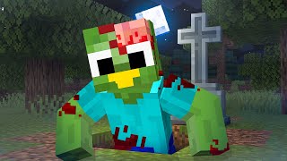 Milo Becomes a ZOMBIE in Minecraft [upl. by Ledif305]