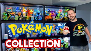 HUGE POKEMON ⛔️ Statue Collection 2021 🔥💧🍀 Room Tour Showcase [upl. by Feltie]