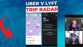 Lyft Vs Uber Trip Radar [upl. by Market]