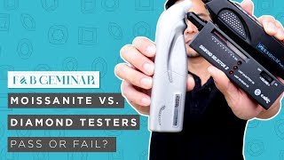 Moissanite v Diamond Testers Pass or Fail [upl. by Euqirrne962]