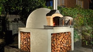 How to Build our Wood Fired Brick Pizza Oven Kit [upl. by Atrice]