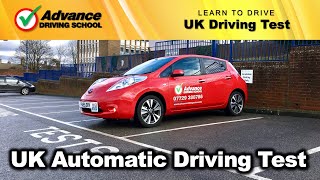 UK Automatic Driving Test Replica 2024 full route without SatNav [upl. by Sherman290]