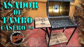 Como hacer un Asador de Tambo Casero [upl. by Mungo458]