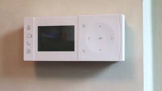 Danfoss TPOne RF programmable room thermostat [upl. by Cordy]