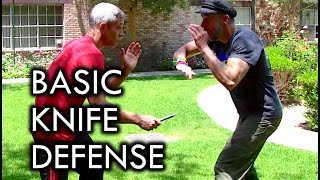 How to Defend Against a Knife Attack with Nick Drossos [upl. by Fredette]