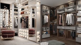 BEST 100 Modern Walkin Closet Design Ideas  Luxury Modern Interior Design [upl. by Borlow]