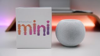 HomePod mini Unboxing Setup and First Look [upl. by Notniuq]