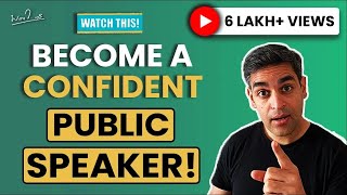 Public Speaking Skills  Boost your Confidence  Ankur Warikoo [upl. by Yonatan]