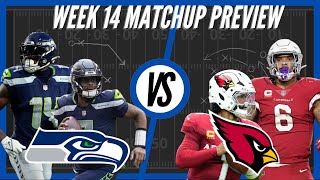 Seattle Seahawks vs Arizona Cardinals  Week 14 Preview [upl. by Aivalf258]