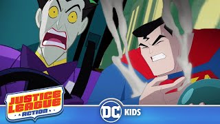 Justice League Action  Save The Galaxy  dckids [upl. by Meehyrb]