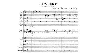 Ernst Krenek – Violin Concerto No1 [upl. by Galliett]