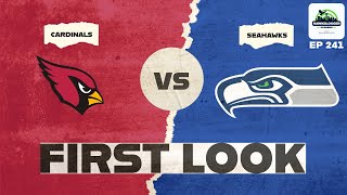 FIRST LOOK Seahawks vs Cardinals [upl. by Sualokcin]