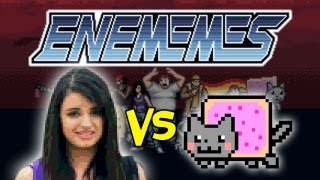 EneMemes Rebecca Black vs Nyan Cat [upl. by Clements981]