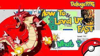 How To Level Up Fast  DelugeRPG [upl. by Ayrolg321]