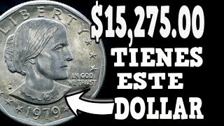 VALIOSA MONEDA DE UN DOLLAR VALOR 15288 00 SUSAN B ANTHONY COIN [upl. by Windzer152]