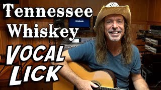 Chris Stapleton  Tennessee Whiskey Vocal Lick  Learn How to Sing It  Ken Tamplin Vocal Academy [upl. by Drarig493]