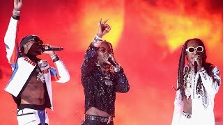 Migos Performs quotTShirtquot amp quotBad amp Boujeequot At 2017 BET Awards [upl. by Gardy]