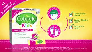 Culturelle® Kids Daily Probiotic Packets [upl. by Lyndes]