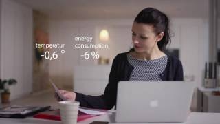 Energy savings with Danfoss TPOne thermostat [upl. by Obmar]