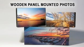 How To  Mount Photo Prints to Wooden Panels [upl. by Sirronal]