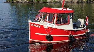 Candu Jr Mini Tugboat adventures in Muskoka [upl. by Yssenhguahs]