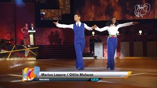 Otlile Mabuse amp Marius Iepure  3rd place  2014 PD World Showdance Latin [upl. by Morley]