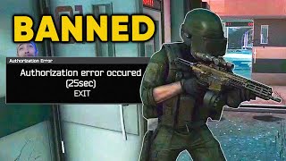 CHEATER GETS BANNED LIVE ON TARKOV [upl. by Neyut]