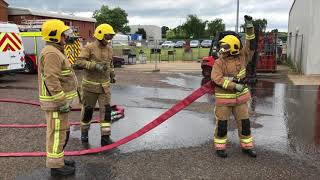 Denver Drill Instructor Version StepbyStep Firefighter Down Operations Training from the VBFA [upl. by Andrea]