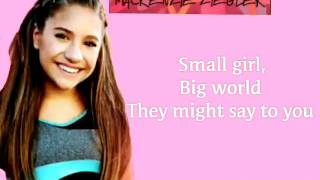 Mackenzie Ziegler  Teamwork Lyrics [upl. by Hall]