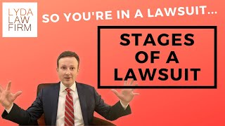 The Stages of a Lawsuit Explained [upl. by Jacquetta]