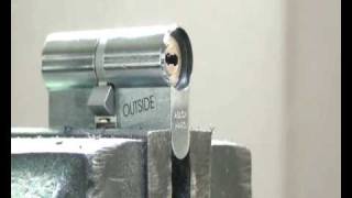 How to open Abloy Protec cylinder lock [upl. by Oek274]