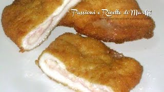 Fagottini di pollo ripieni con prosciutto e mozzarella [upl. by Fanechka33]