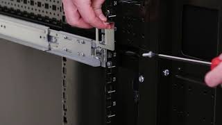 DellEMC PowerEdge R740XD2 Install into Data Center Rack [upl. by Deonne]