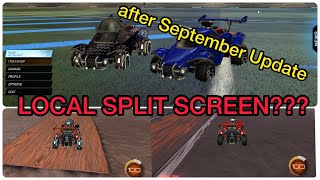 HOW TO Play Split Screen Local Coop in Rocket League since the September update ON PC [upl. by Atis779]