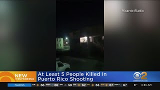 Deadly Mass Shooting Reported In Puerto Rico [upl. by Odnam429]