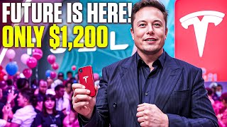 NOW OUT Elon Musks NEW Tesla Phone In Stores [upl. by Bywaters]