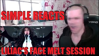 Simple Reacts FIRST TIME HEARING LILIACBAND Symphony Of Destruction [upl. by Tove133]