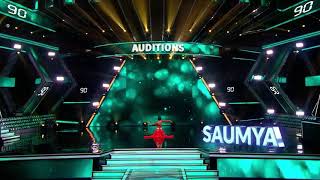 Saumya audition round India’s best dancer season 2 [upl. by Ocicnarf606]