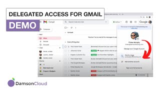 Learn How to Setup Delegated Access in Gmail [upl. by Swisher]