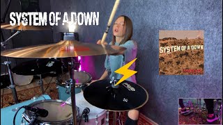 Toxicity  System Of A Down  Drum Cover by Kristina Rybalchenko [upl. by Klara]