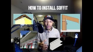 SOFFIT FASCIA FCHANNEL INSTALL EXPLAINED [upl. by Eilraep905]