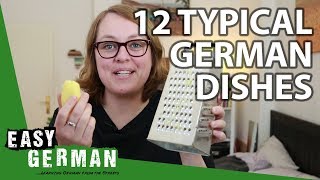 12 typical German Dishes  Easy German 242 [upl. by Harlow]