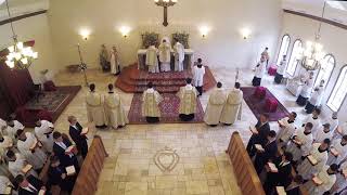 Pontifical Mass St Thomas Aquinas Seminary Virginia SSPX [upl. by Uhile]