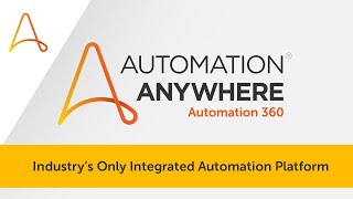 Automation 360  Automation Anywhere Intelligent Automation Platform [upl. by Lussi]