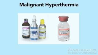 Malignant Hyperthermia  Education [upl. by Ernesto]