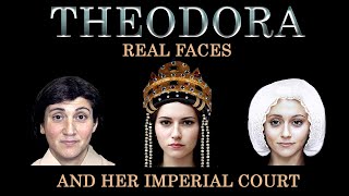 Byzantine Emperors  Empress Theodora  Real Faces  The Imperial Court [upl. by Romaine]