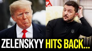 Zelenskyy HITS TRUMP BACK with Hilarious Troll [upl. by Addia]